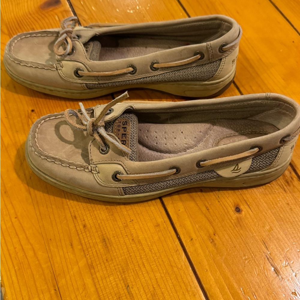 Sperry Tan Flats Classic Loafers